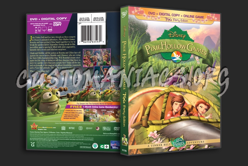 Pixie Hollow Games dvd cover