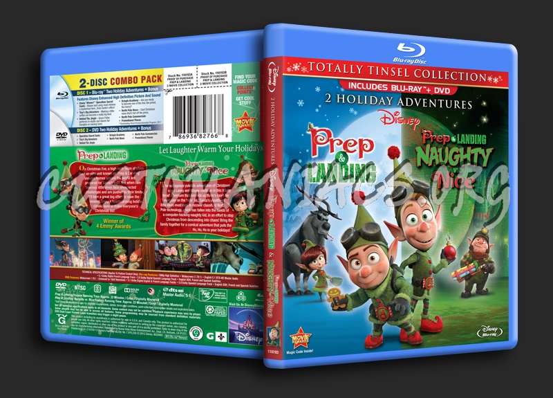 Prep & Landing Prep & Landing Naughty vs Nice blu-ray cover