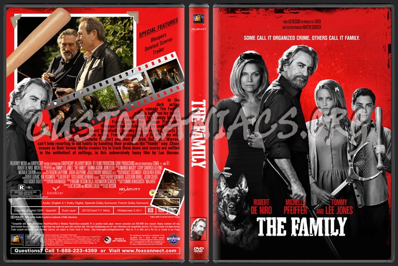 The Family dvd cover