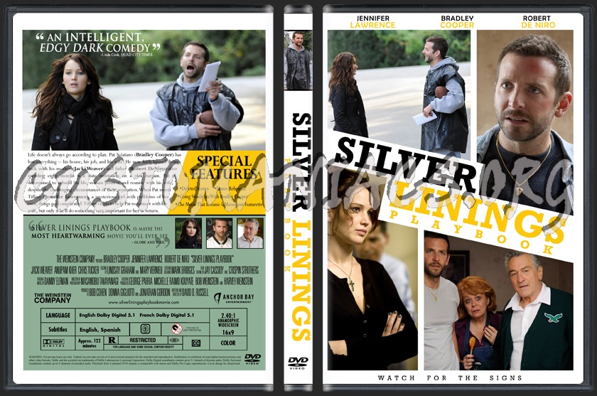 Silver Linings Playbook dvd cover