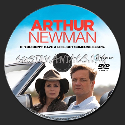 Arthur Newman dvd label