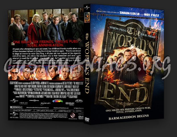 The World's End dvd cover