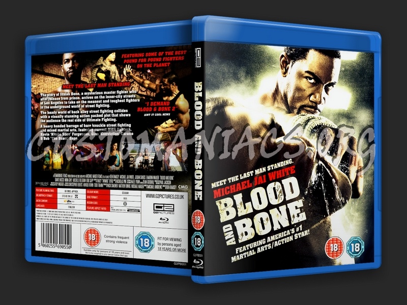 Blood And Bone blu-ray cover