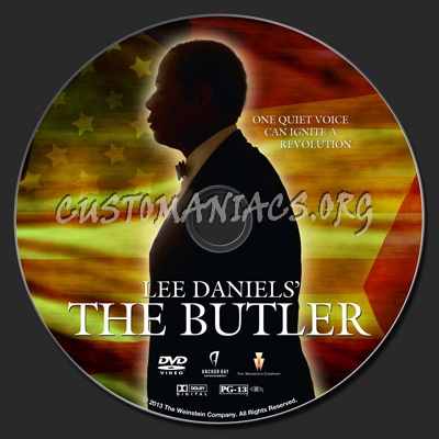 Lee Daniels' The Butler dvd label