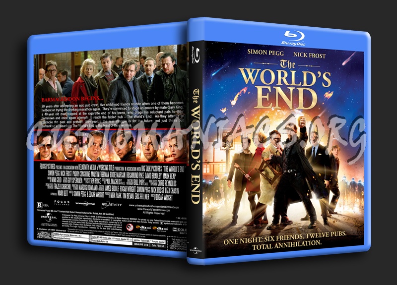 The World's End blu-ray cover