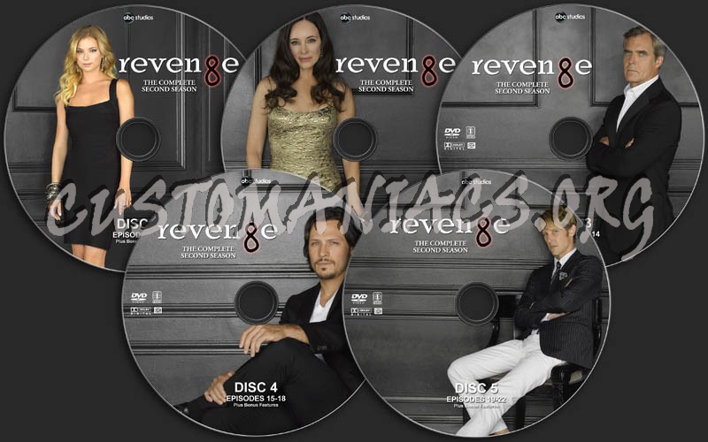 Revenge - Season 2 dvd label