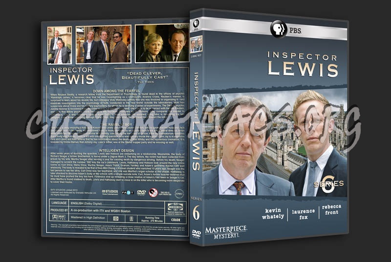 Inspector Lewis - Series 6 dvd cover