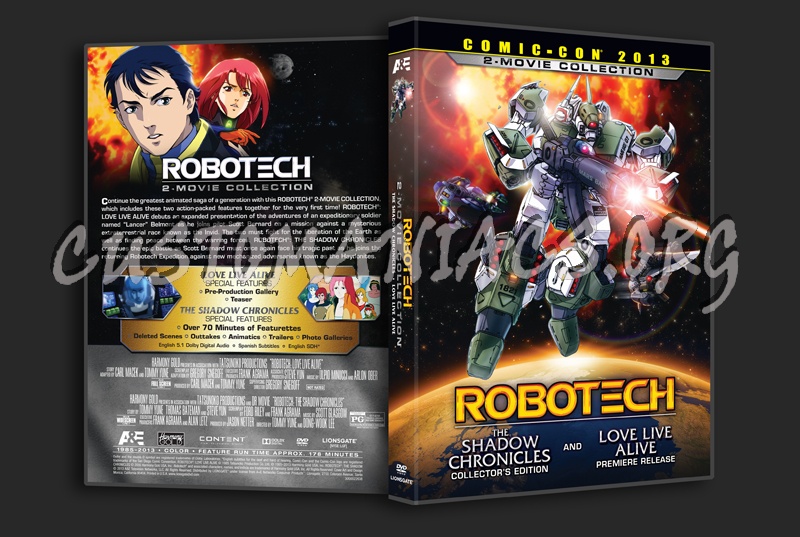 Robotech 2-Movie Collection dvd cover