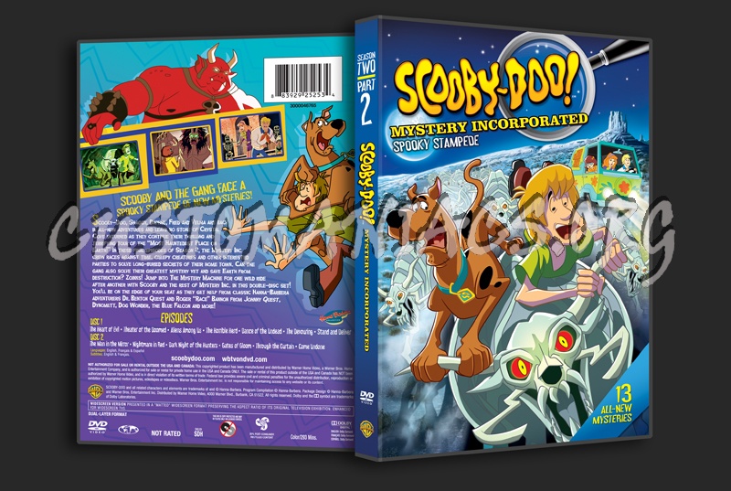 Scooby-Doo! Mystery Incoorporated Season 2 Volume 2 dvd cover