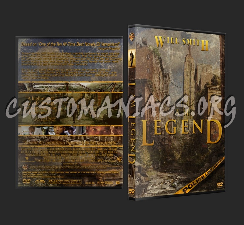 I Am Legend dvd cover