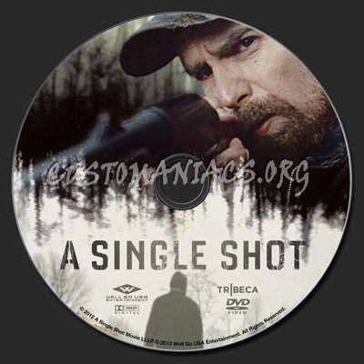 A Single Shot dvd label
