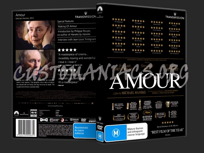 Amour dvd cover
