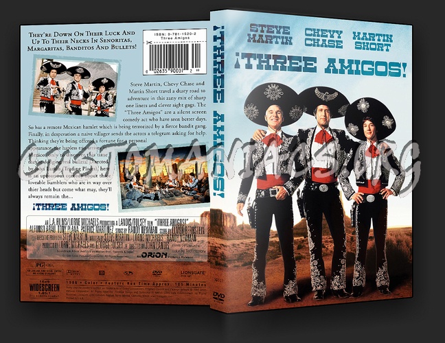Three Amigos dvd cover