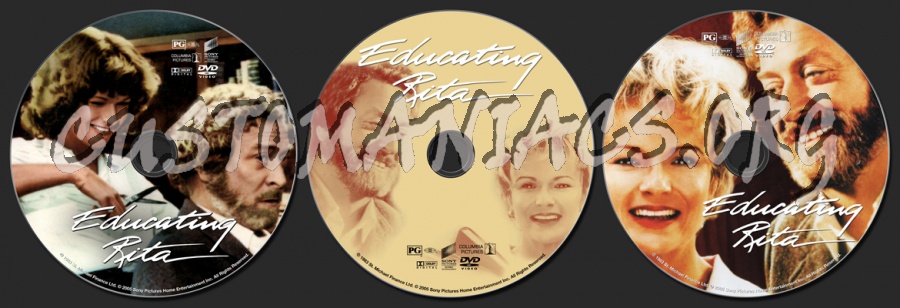 Educating Rita dvd label