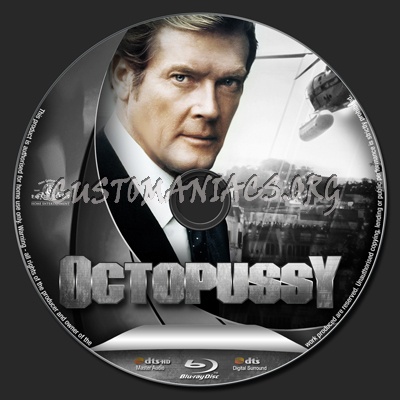 Octopussy blu-ray label