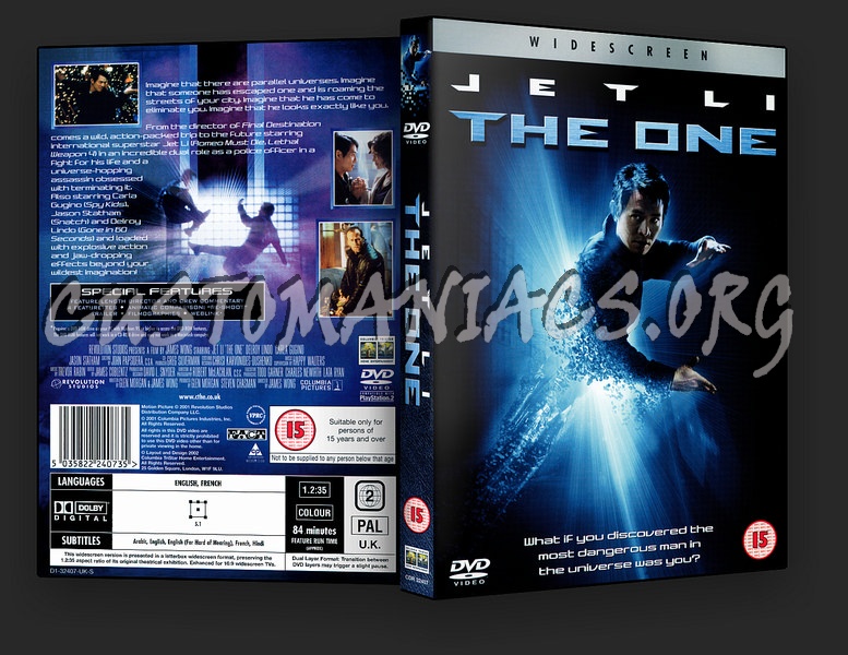 Jet Li The One dvd cover