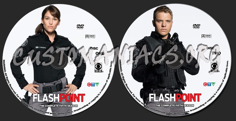 Flashpoint - Season 5 dvd label