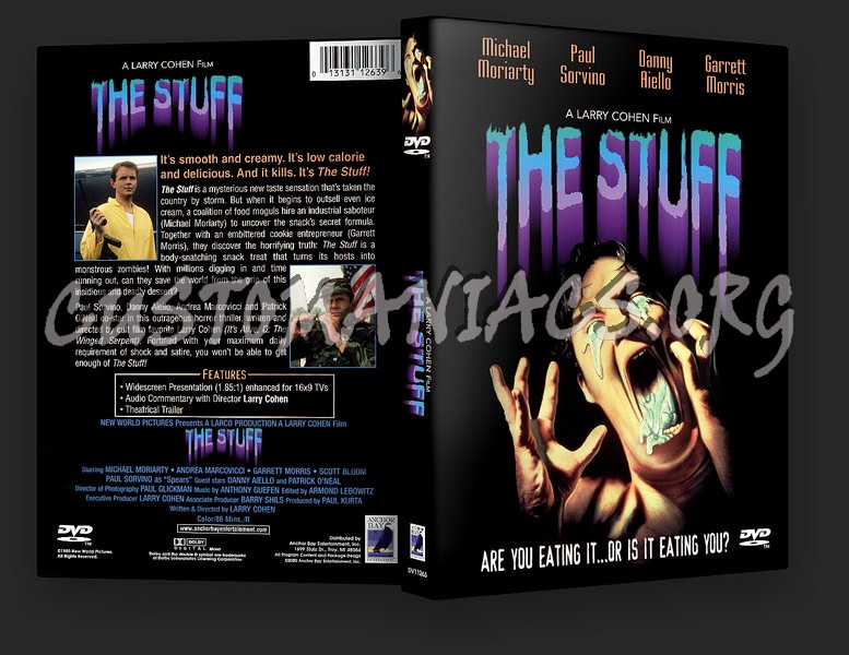 The Stuff dvd cover