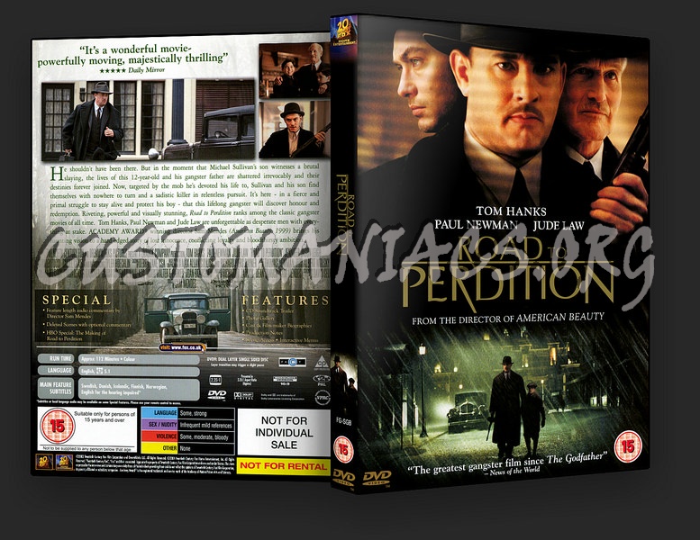 Road To Perdition dvd cover