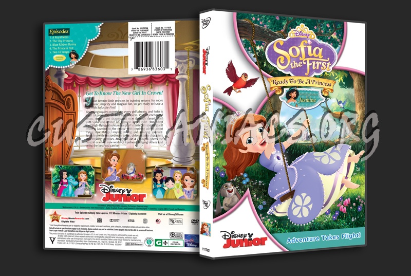 Sofia the First Ready To Be A Princess dvd cover