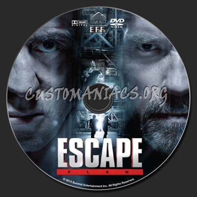 Escape Plan dvd label