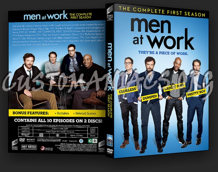 Men at Work - Season 1 dvd cover