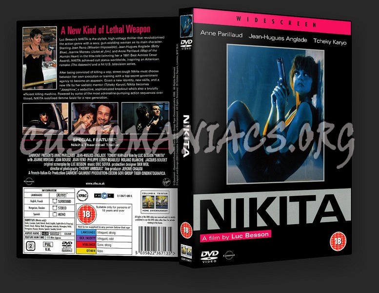 Nikita dvd cover