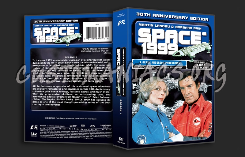 Space 1999 Season 1 dvd cover