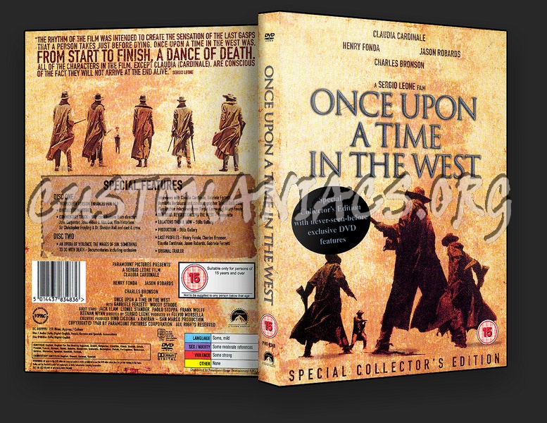 Once Upon a Time in the West dvd cover