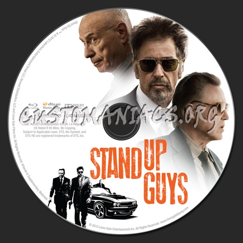 Stand Up Guys blu-ray label