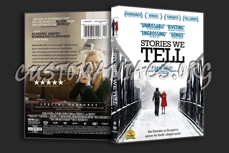 Stories We Tell dvd cover
