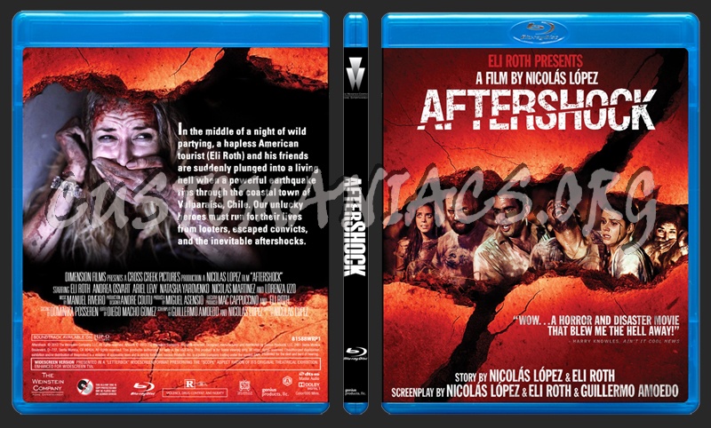 Aftershock blu-ray cover