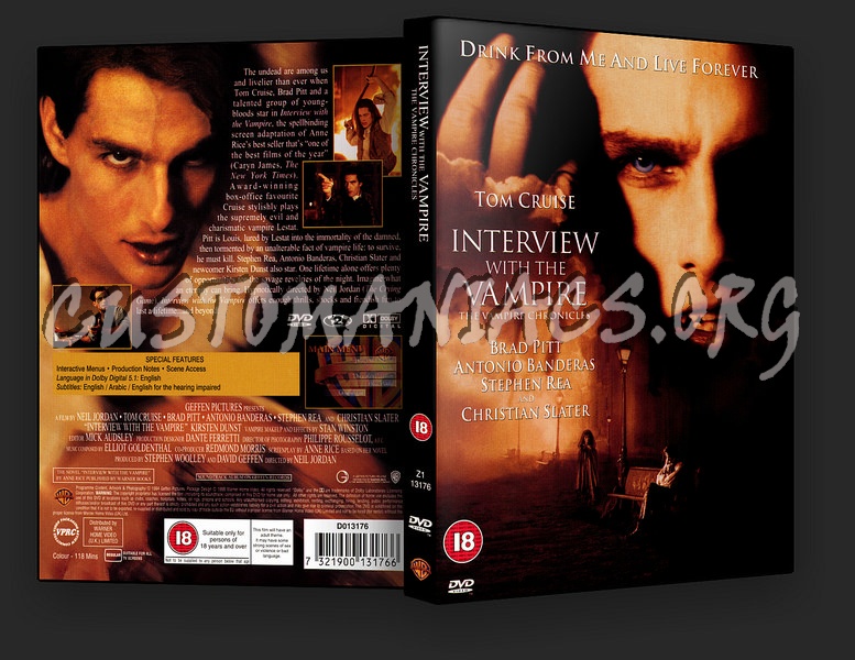 Interview with the Vampire dvd cover