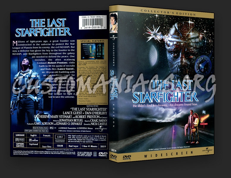 The Last Starfighter dvd cover