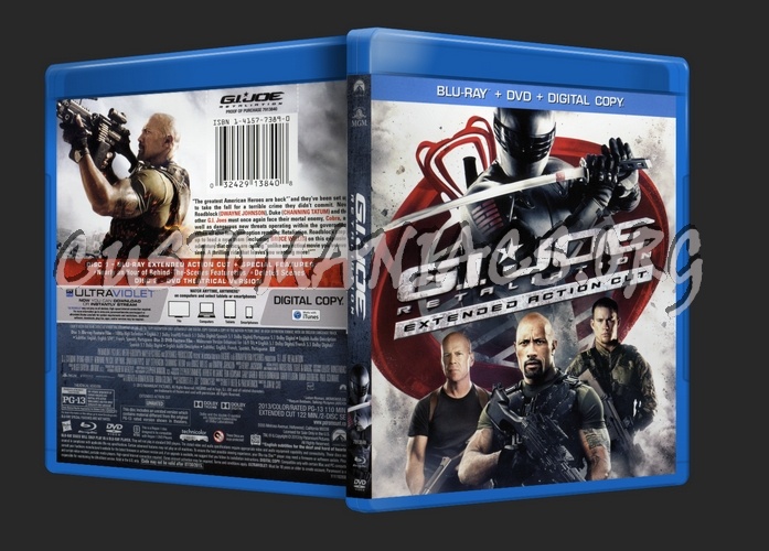 G.I. Joe Retaliation blu-ray cover