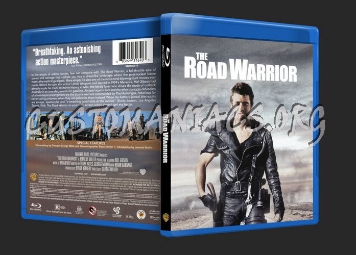 Mad Max The Road Warrior blu-ray cover