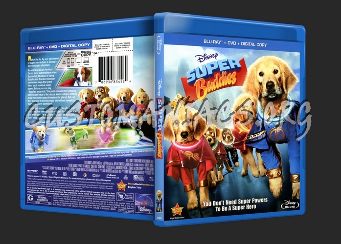 Super Buddies blu-ray cover