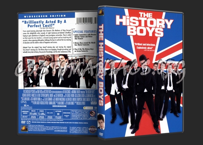 The History Boys dvd cover