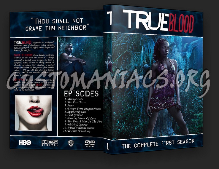 True Blood Collection - Blue dvd cover