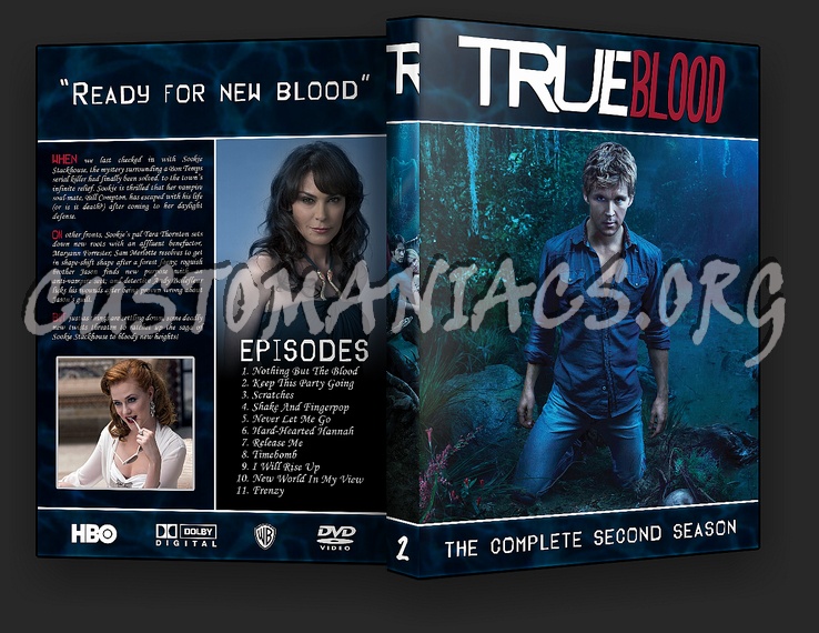 True Blood Collection - Blue dvd cover