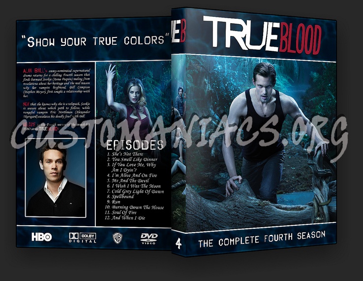 True Blood Collection - Blue dvd cover