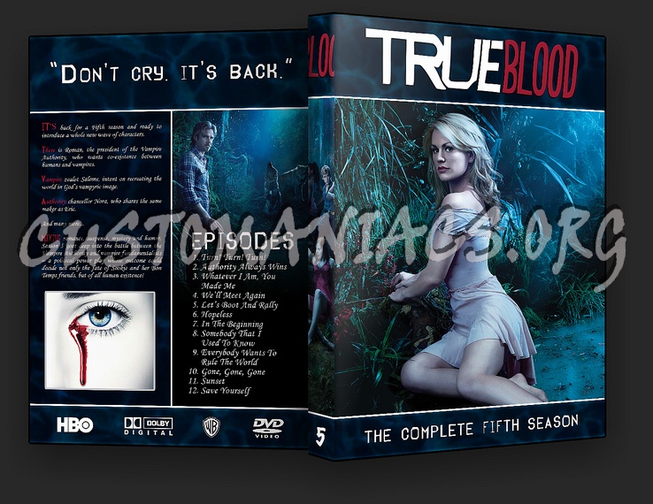 True Blood Collection - Blue dvd cover