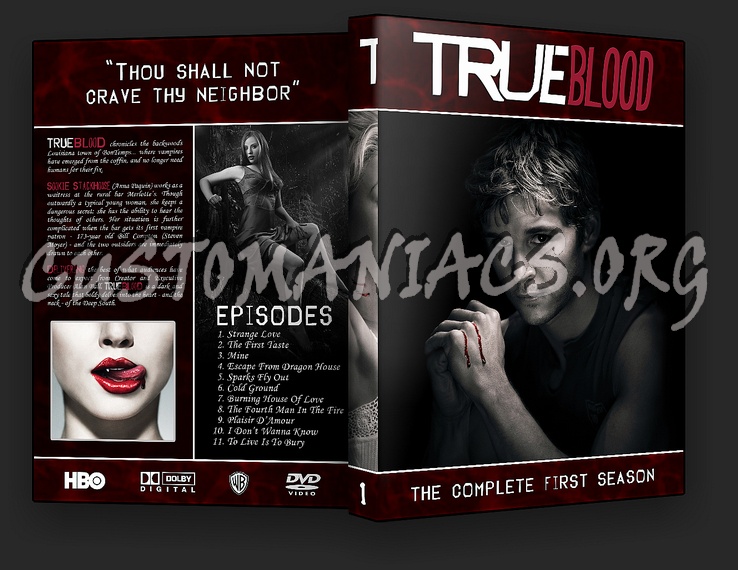 True Blood Collection - Red dvd cover