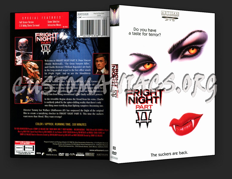 Fright Night 2 dvd cover