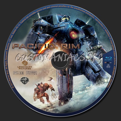 Pacific Rim blu-ray label