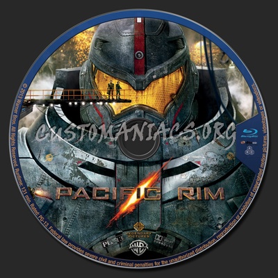 Pacific Rim blu-ray label