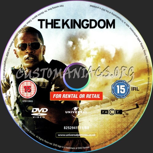 The Kingdom dvd label