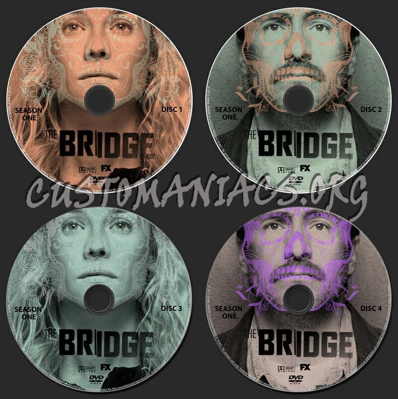 The Bridge Season 1 dvd label