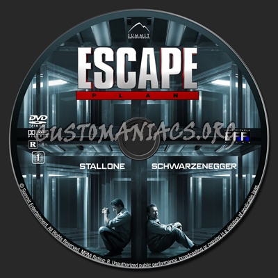 Escape Plan dvd label