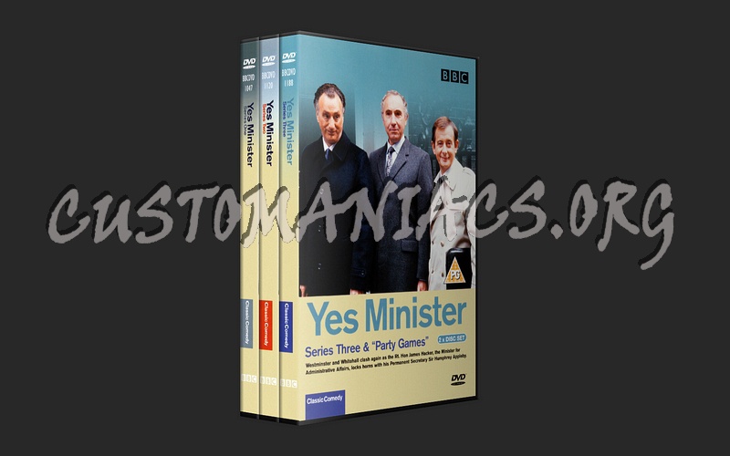 Yes Minister dvd cover